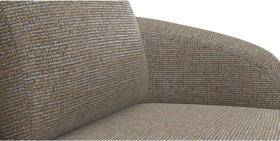 FLEXLUX 2 5-zits Torino rond bank loveseat Modern organisch bankontwerp koudschuim golfvering - Foto 3