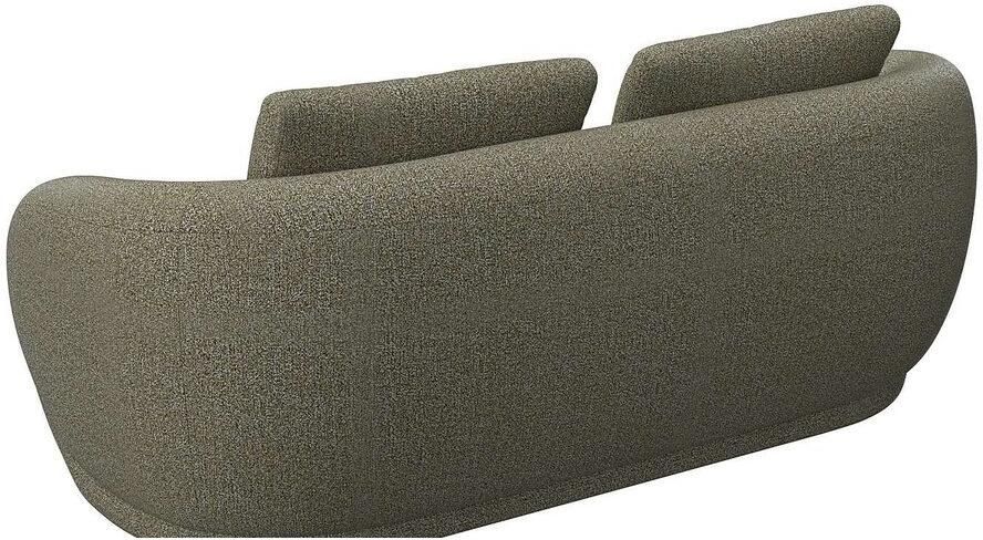 FLEXLUX 2 5-zits Torino rond bank loveseat Modern organisch bankontwerp koudschuim golfvering - Foto 2
