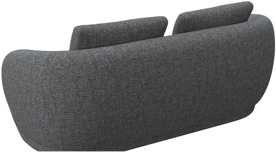 FLEXLUX 2 5-zits Torino rond bank loveseat Modern organisch bankontwerp koudschuim golfvering - Foto 2