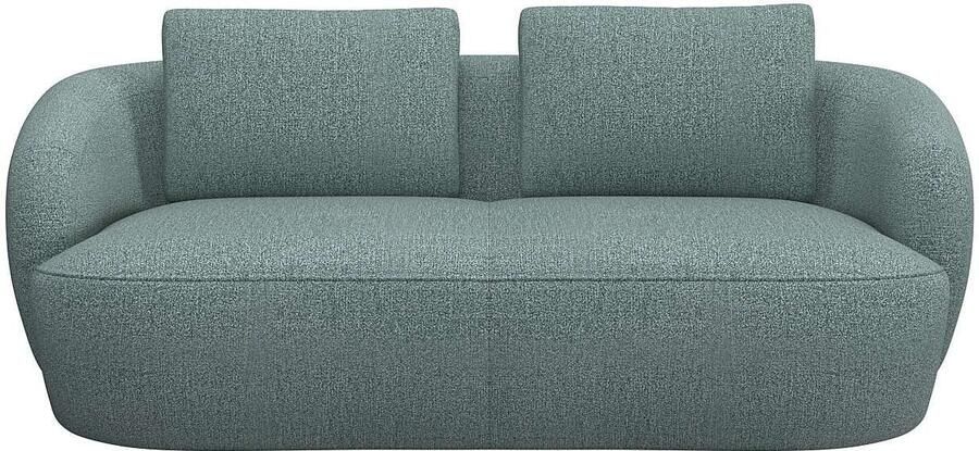 FLEXLUX 2 5-zits Torino rond bank loveseat Modern organisch bankontwerp koudschuim golfvering - Foto 5