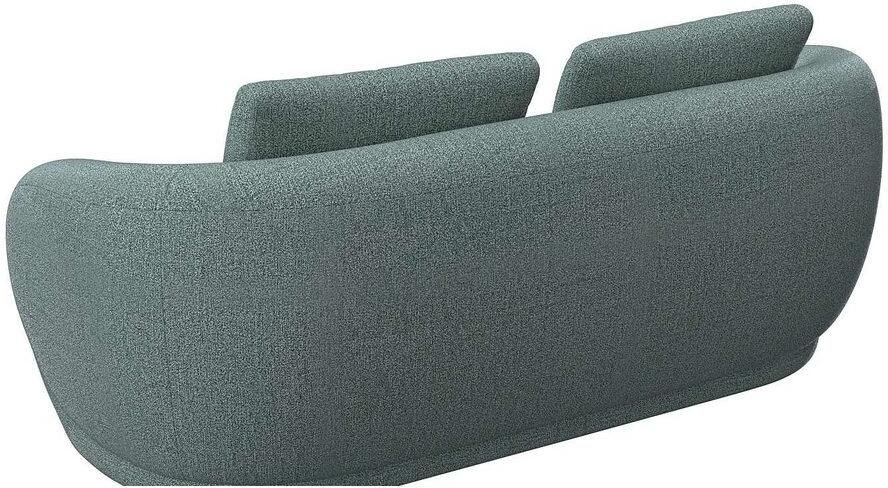 FLEXLUX 2 5-zits Torino rond bank loveseat Modern organisch bankontwerp koudschuim golfvering - Foto 2