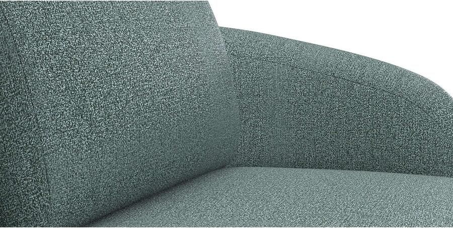 FLEXLUX 2 5-zits Torino rond bank loveseat Modern organisch bankontwerp koudschuim golfvering - Foto 3