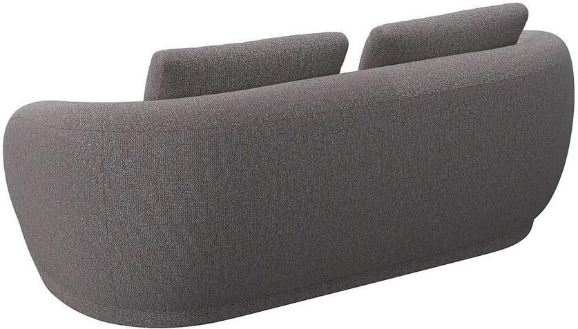 FLEXLUX 2 5-zits Torino rond bank loveseat Modern organisch bankontwerp koudschuim golfvering - Foto 3