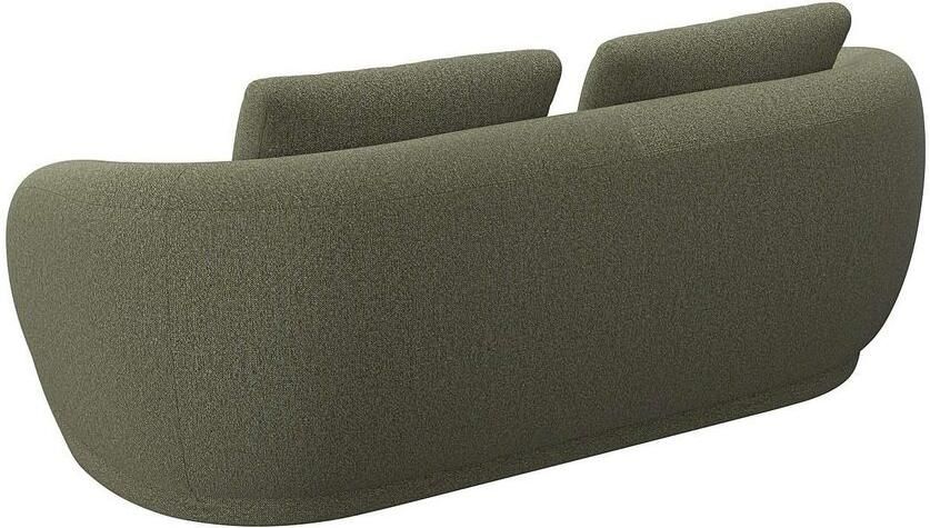 FLEXLUX 2 5-zits Torino rond bank loveseat Modern organisch bankontwerp koudschuim golfvering - Foto 3