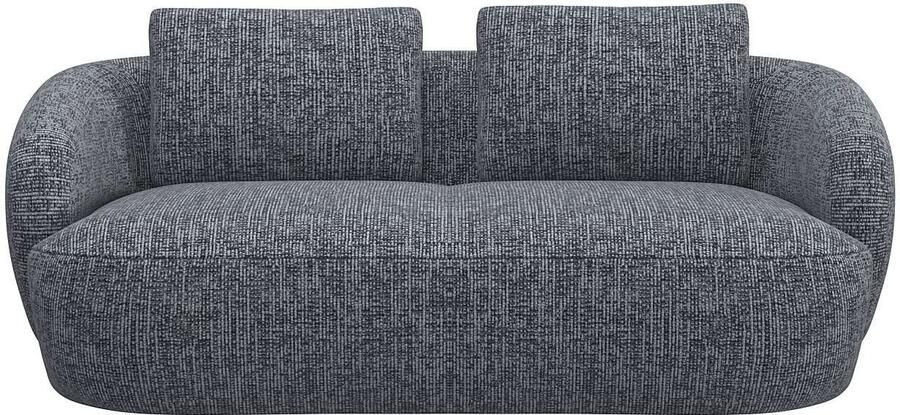 FLEXLUX 2 5-zits Torino rond bank loveseat Modern organisch bankontwerp koudschuim golfvering - Foto 5