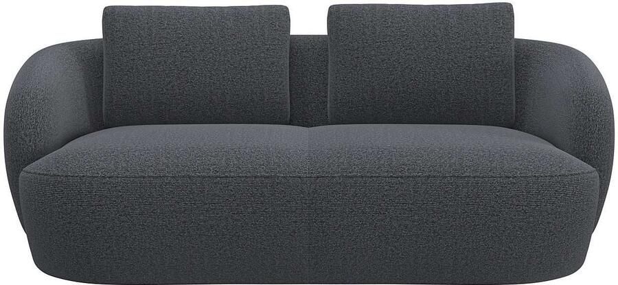 FLEXLUX 2 5-zits Torino rond bank loveseat Modern organisch bankontwerp koudschuim golfvering - Foto 5