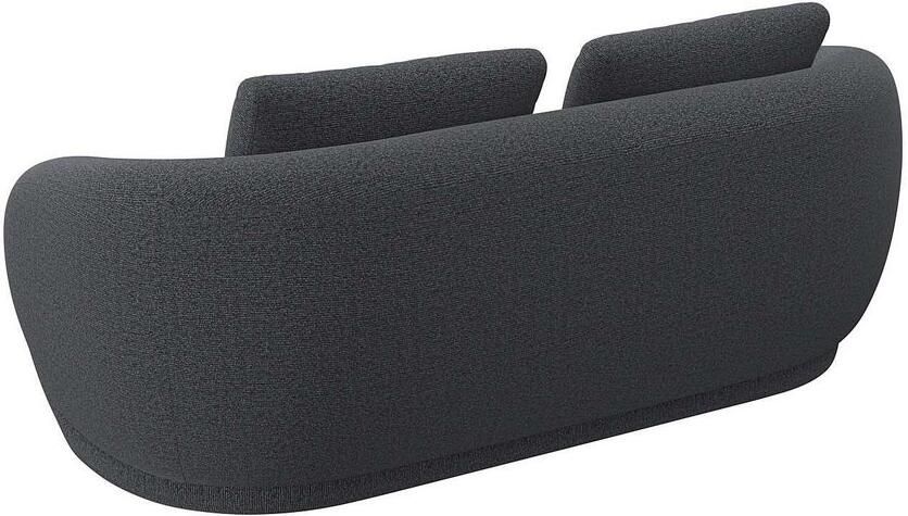 FLEXLUX 2 5-zits Torino rond bank loveseat Modern organisch bankontwerp koudschuim golfvering - Foto 3