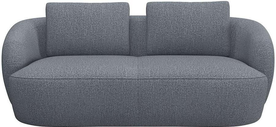 FLEXLUX 2 5-zits Torino rond bank loveseat Modern organisch bankontwerp koudschuim golfvering - Foto 5