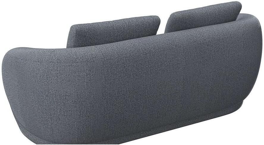 FLEXLUX 2 5-zits Torino rond bank loveseat Modern organisch bankontwerp koudschuim golfvering - Foto 2