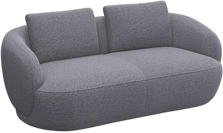 FLEXLUX 2 5-zits Torino rond bank loveseat Modern organisch bankontwerp koudschuim golfvering - Foto 4