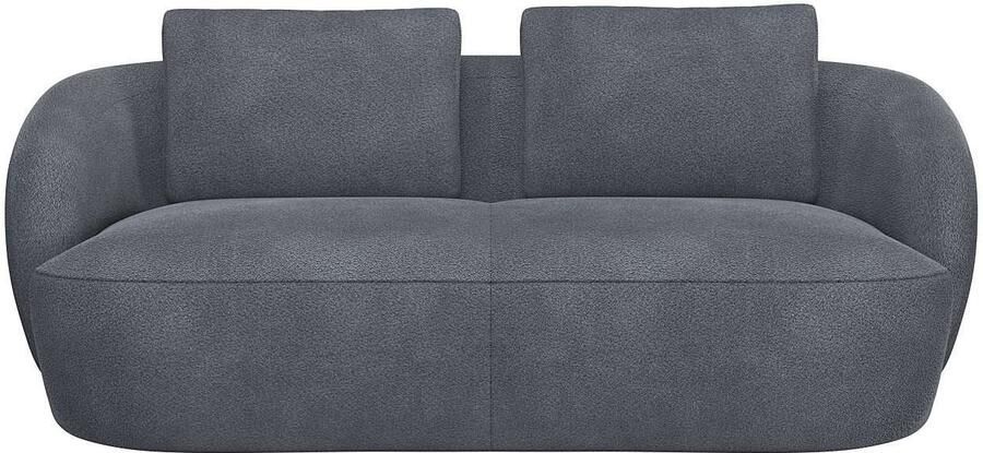FLEXLUX 2 5-zits Torino rond bank loveseat Modern organisch bankontwerp koudschuim golfvering - Foto 5