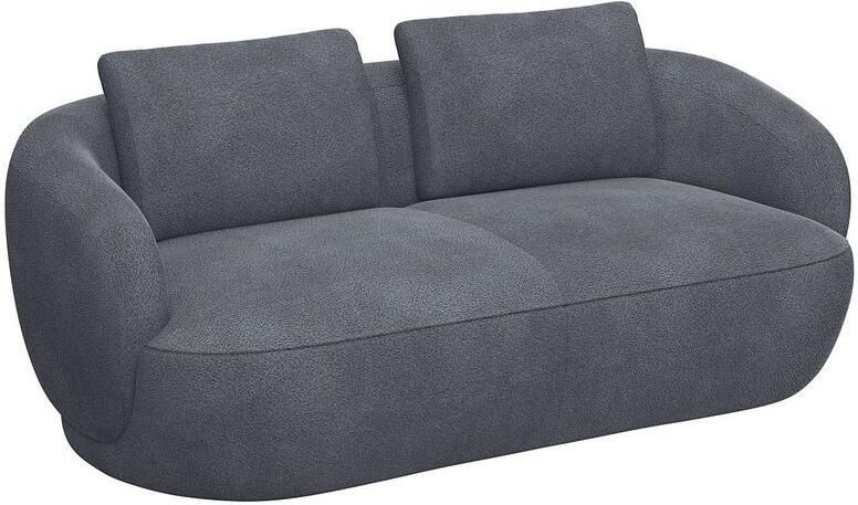 FLEXLUX 2 5-zits Torino rond bank loveseat Modern organisch bankontwerp koudschuim golfvering - Foto 4