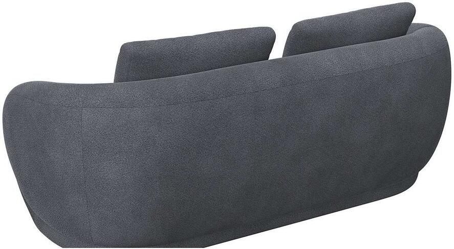 FLEXLUX 2 5-zits Torino rond bank loveseat Modern organisch bankontwerp koudschuim golfvering - Foto 2