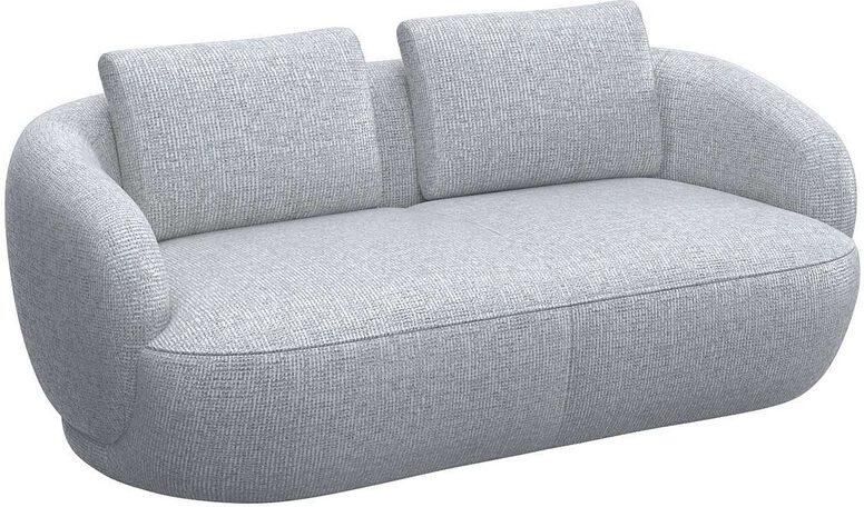 FLEXLUX 2 5-zits Torino rond bank loveseat Modern organisch bankontwerp koudschuim golfvering - Foto 4