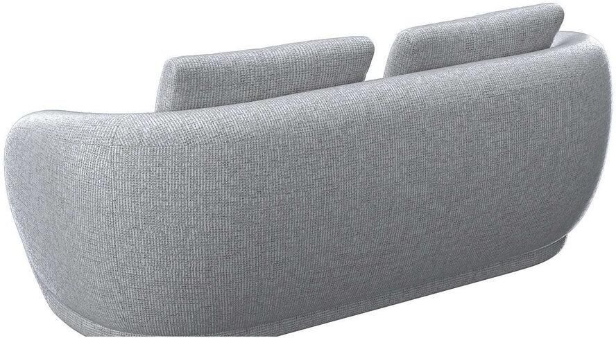 FLEXLUX 2 5-zits Torino rond bank loveseat Modern organisch bankontwerp koudschuim golfvering - Foto 2