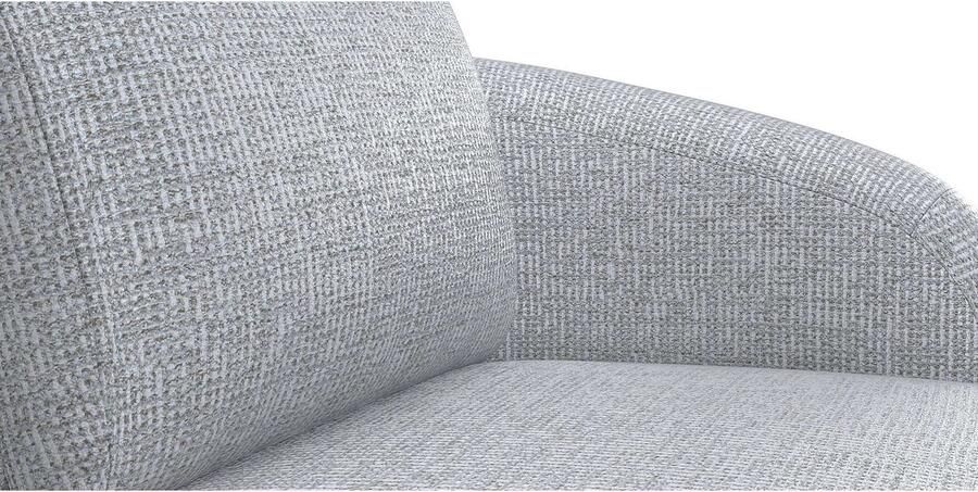 FLEXLUX 2 5-zits Torino rond bank loveseat Modern organisch bankontwerp koudschuim golfvering - Foto 3