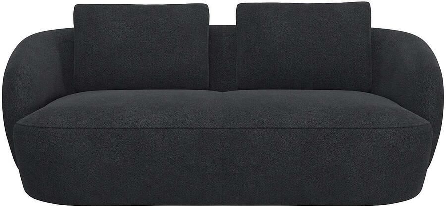 FLEXLUX 2 5-zits Torino rond bank loveseat Modern organisch bankontwerp koudschuim golfvering - Foto 5
