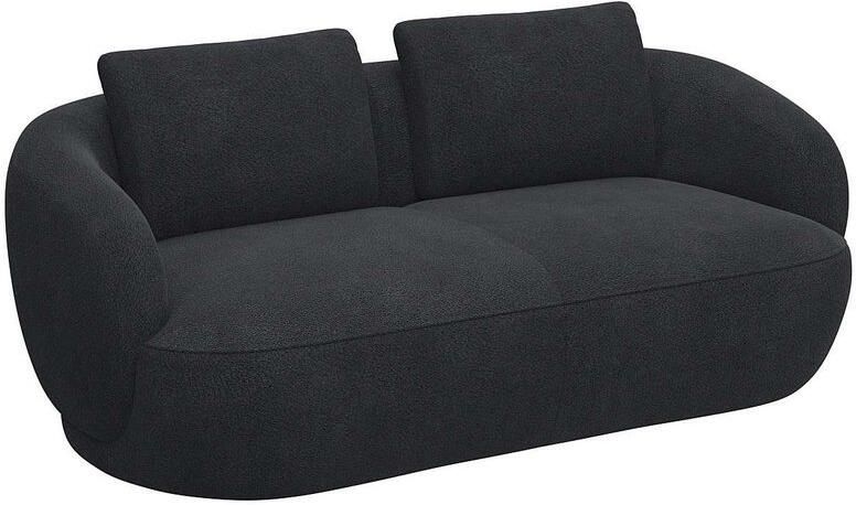 FLEXLUX 2 5-zits Torino rond bank loveseat Modern organisch bankontwerp koudschuim golfvering - Foto 4