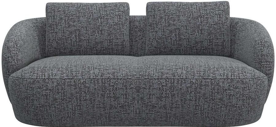 FLEXLUX 2 5-zits Torino rond bank loveseat Modern organisch bankontwerp koudschuim golfvering - Foto 5