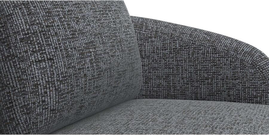 FLEXLUX 2 5-zits Torino rond bank loveseat Modern organisch bankontwerp koudschuim golfvering - Foto 3