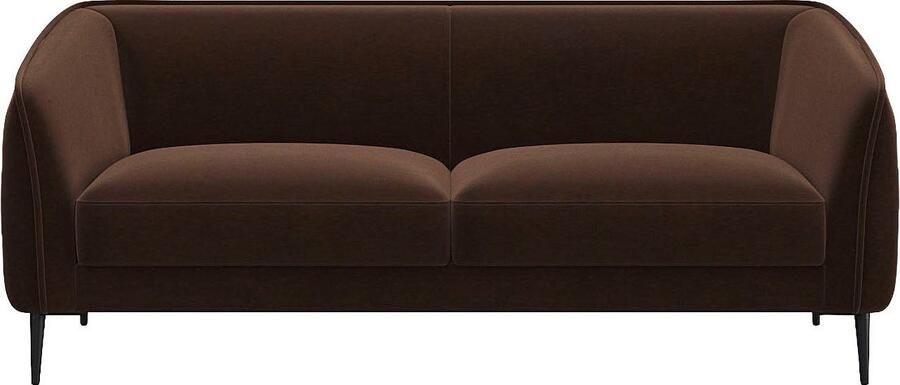 FLEXLUX 2 5-zitsbank Belle designbank bank comfortabel door koudschuim in de zitting - Foto 6