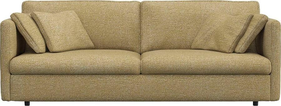 FLEXLUX 3-zitsbank Lovane Zacht en zeer comfortabel grote zitdiepte op koudschuim inclusief sierkussen - Foto 6