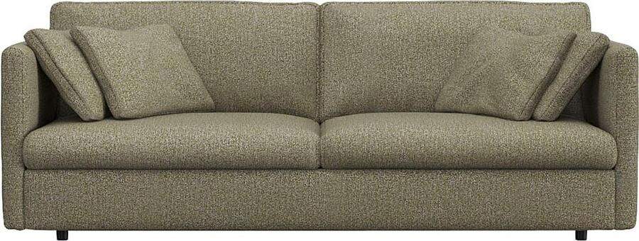 FLEXLUX 3-zitsbank Lovane Zacht en zeer comfortabel grote zitdiepte op koudschuim inclusief sierkussen - Foto 6