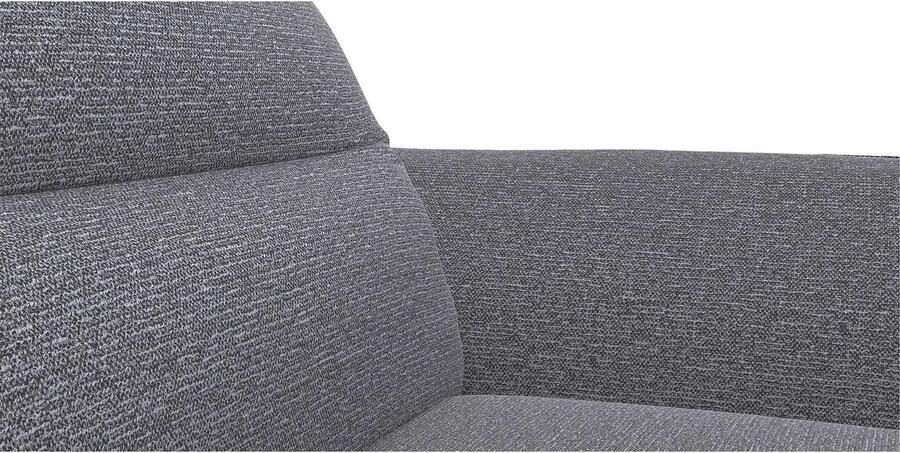 FLEXLUX 3-zitsbank Salino functie-sofa relaxsofa Bank met arm- en hoofdeinde verstellingen koudschuim & staalgolven