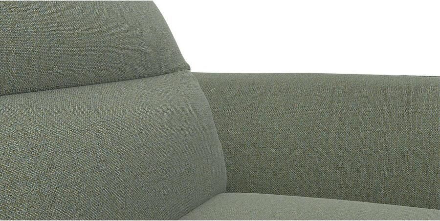 FLEXLUX 3-zitsbank Salino functie-sofa relaxsofa Bank met arm- en hoofdeinde verstellingen koudschuim & staalgolven