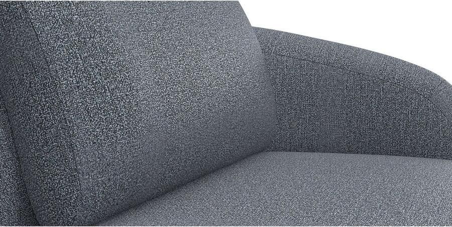 FLEXLUX 3-zitsbank Torino rond bank driezit Modern organisch bankontwerp koudschuim golfvering - Foto 3