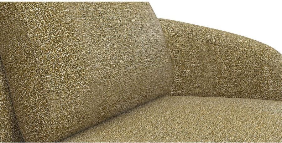 FLEXLUX 3-zitsbank Torino rond bank driezit Modern organisch bankontwerp koudschuim golfvering - Foto 3