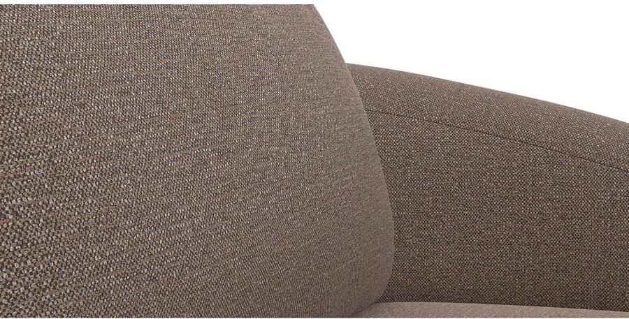 FLEXLUX 3-zitsbank Torino rond bank driezit Modern organisch bankontwerp koudschuim golfvering - Foto 4