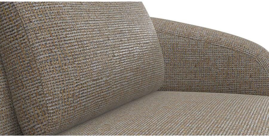 FLEXLUX 3-zitsbank Torino rond bank driezit Modern organisch bankontwerp koudschuim golfvering - Foto 3