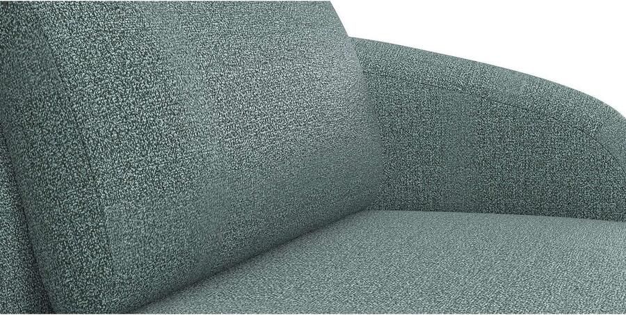 FLEXLUX 3-zitsbank Torino rond bank driezit Modern organisch bankontwerp koudschuim golfvering - Foto 3