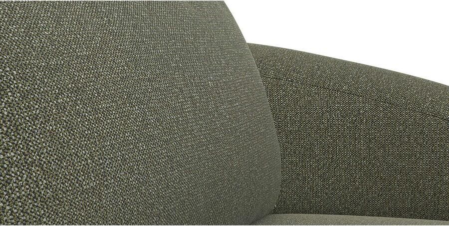 FLEXLUX 3-zitsbank Torino rond bank driezit Modern organisch bankontwerp koudschuim golfvering - Foto 4