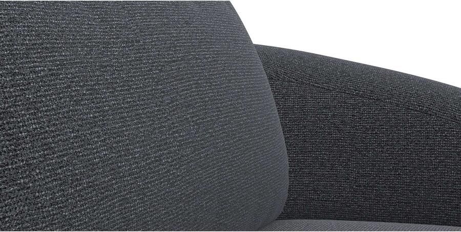 FLEXLUX 3-zitsbank Torino rond bank driezit Modern organisch bankontwerp koudschuim golfvering - Foto 4