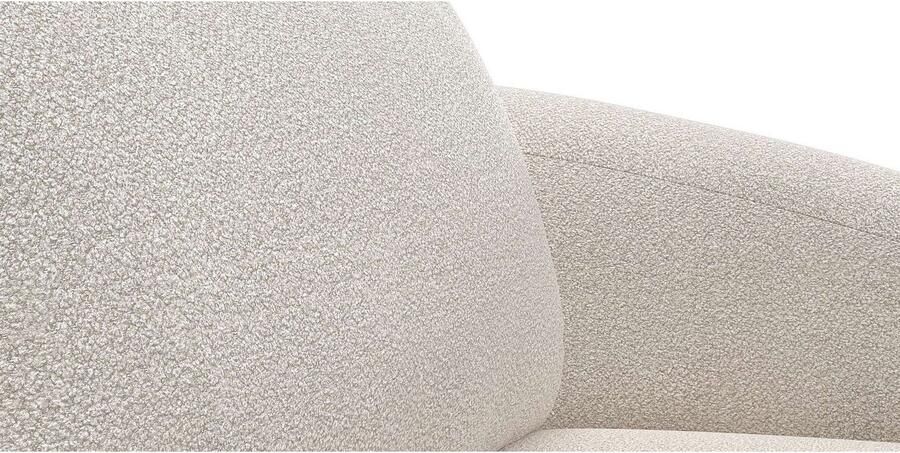 FLEXLUX 3-zitsbank Torino rond bank driezit Modern organisch bankontwerp koudschuim golfvering - Foto 4