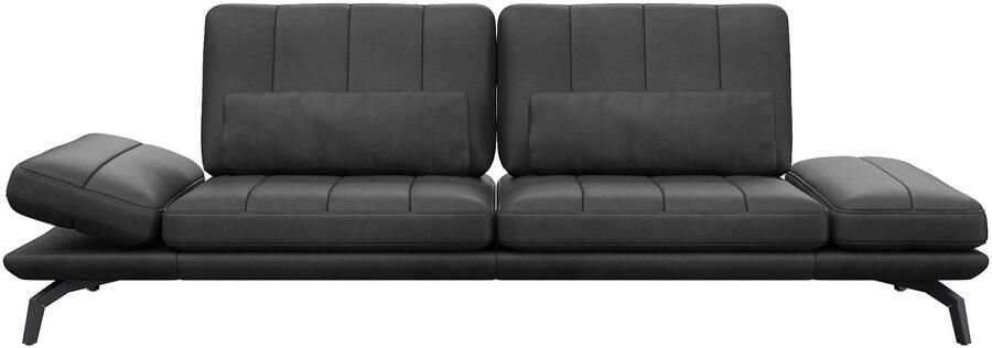 FLEXLUX 3-zitsbank Tropea multifunctionele bank designbank relaxfunctie tv-bank met armleuningverstelling en zitdiepteverstelling breedte 252 cm - Foto 4