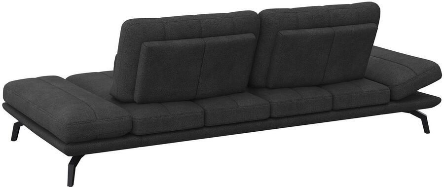 FLEXLUX 3-zitsbank Tropea multifunctionele bank designbank relaxfunctie tv-bank met armleuningverstelling en zitdiepteverstelling breedte 252 cm - Foto 3