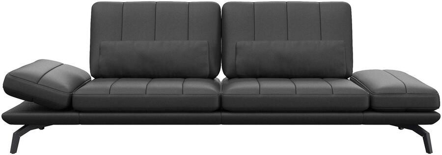 FLEXLUX 3-zitsbank Tropea multifunctionele bank designbank relaxfunctie tv-bank met armleuningverstelling en zitdiepteverstelling breedte 252 cm - Foto 4