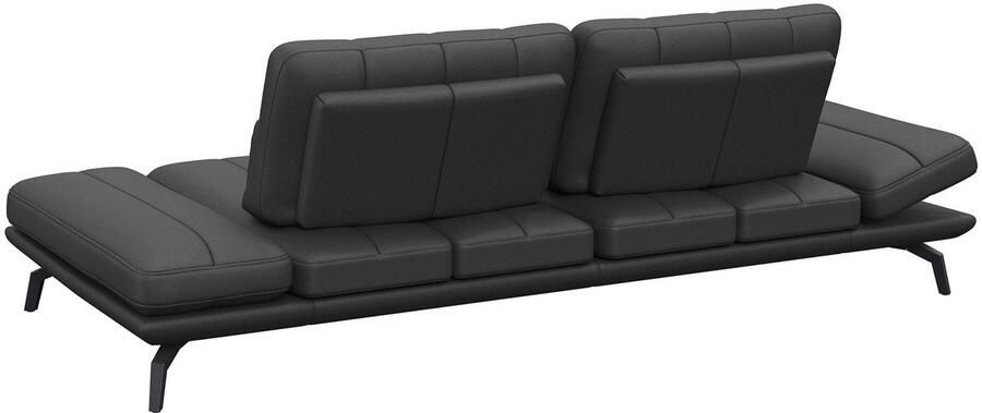 FLEXLUX 3-zitsbank Tropea multifunctionele bank designbank relaxfunctie tv-bank met armleuningverstelling en zitdiepteverstelling breedte 252 cm - Foto 3