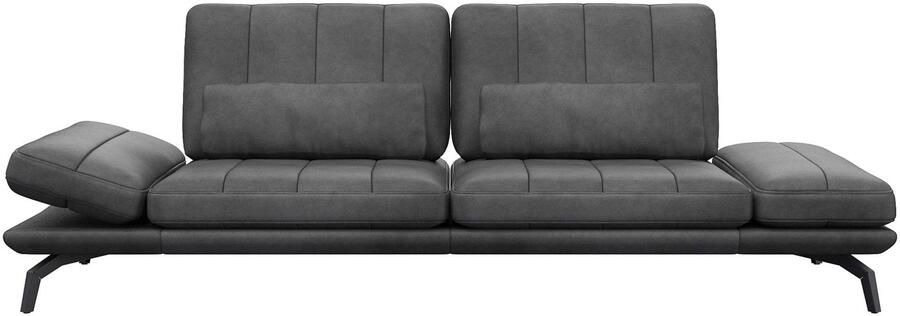 FLEXLUX 3-zitsbank Tropea multifunctionele bank designbank relaxfunctie tv-bank met armleuningverstelling en zitdiepteverstelling breedte 252 cm - Foto 4