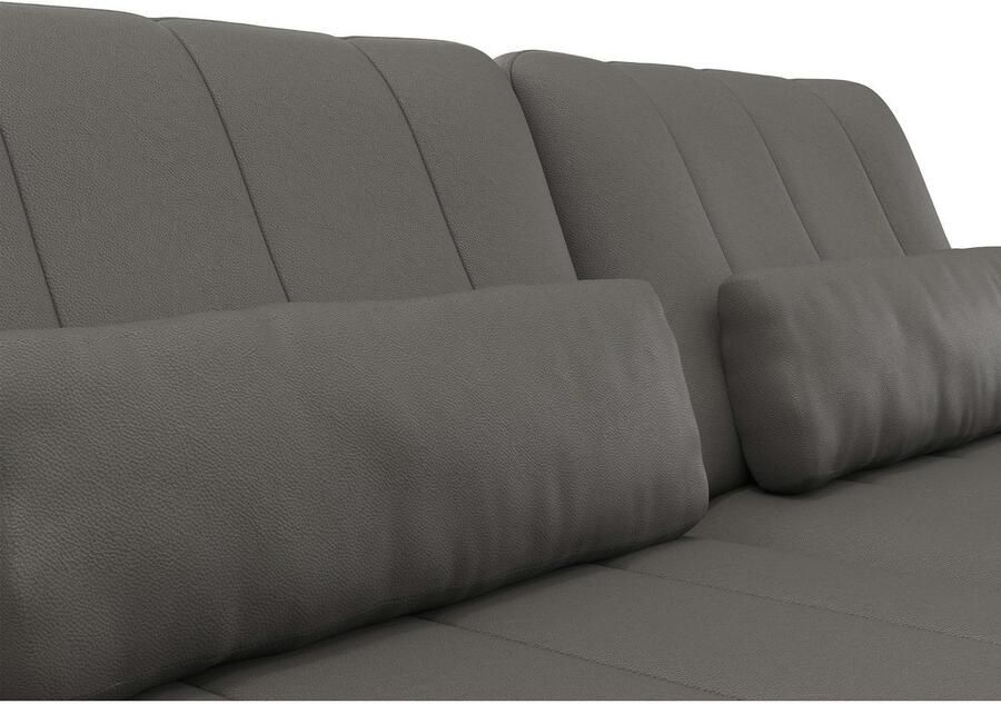 FLEXLUX 3-zitsbank Tropea multifunctionele bank designbank relaxfunctie tv-bank met armleuningverstelling en zitdiepteverstelling breedte 252 cm