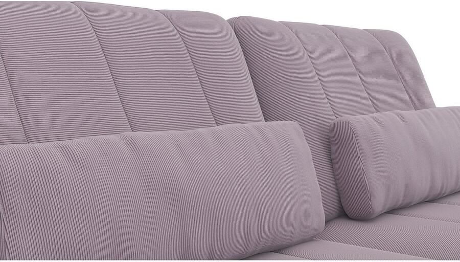 FLEXLUX 3-zitsbank Tropea multifunctionele bank designbank relaxfunctie tv-bank met armleuningverstelling en zitdiepteverstelling breedte 252 cm