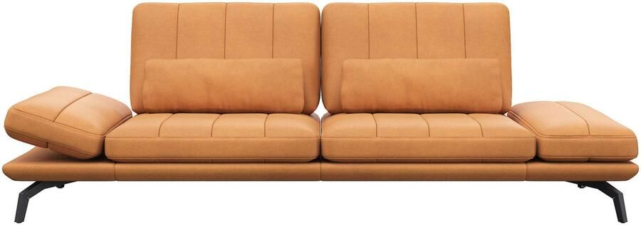 FLEXLUX 3-zitsbank Tropea multifunctionele bank designbank relaxfunctie tv-bank met armleuningverstelling en zitdiepteverstelling breedte 252 cm - Foto 4