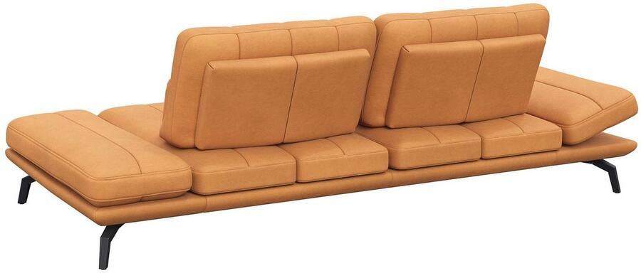 FLEXLUX 3-zitsbank Tropea multifunctionele bank designbank relaxfunctie tv-bank met armleuningverstelling en zitdiepteverstelling breedte 252 cm - Foto 3