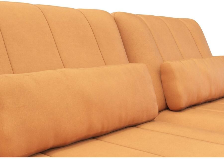 FLEXLUX 3-zitsbank Tropea multifunctionele bank designbank relaxfunctie tv-bank met armleuningverstelling en zitdiepteverstelling breedte 252 cm