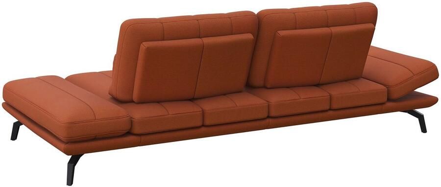 FLEXLUX 3-zitsbank Tropea multifunctionele bank designbank relaxfunctie tv-bank met armleuningverstelling en zitdiepteverstelling breedte 252 cm - Foto 3