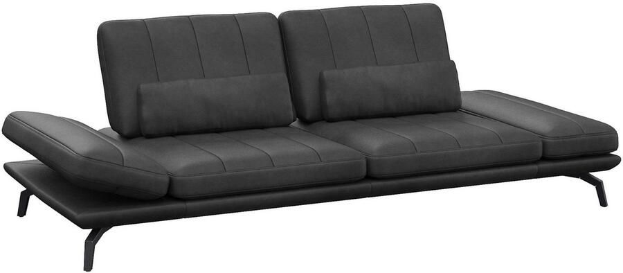 FLEXLUX 3-zitsbank Tropea multifunctionele bank designbank relaxfunctie tv-bank met armleuningverstelling en zitdiepteverstelling breedte 252 cm - Foto 2