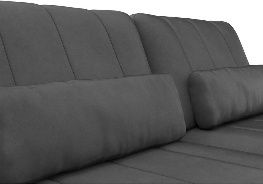 FLEXLUX 3-zitsbank Tropea multifunctionele bank designbank relaxfunctie tv-bank met armleuningverstelling en zitdiepteverstelling breedte 252 cm